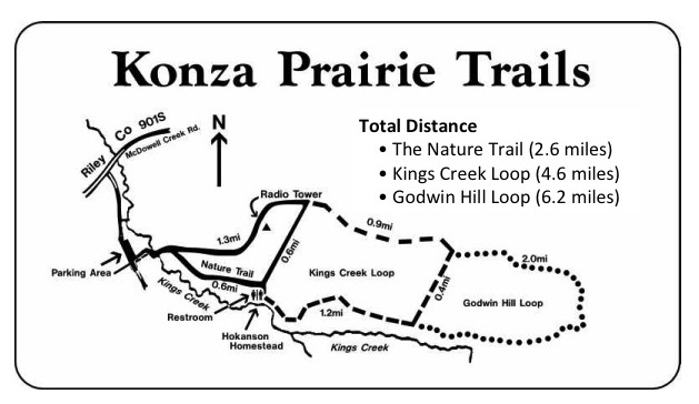 Konza Trail Map